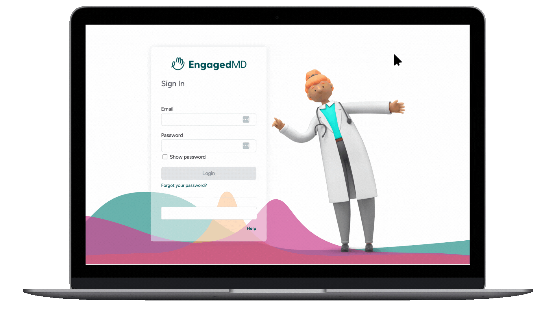 How do I reset my password (Patient) GIF P1.gif